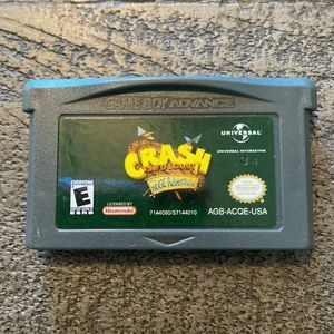 Crash Bandicoot The Huge Adventure Game Boy